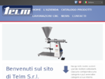 Telm S. r. l. - Dosatori volumetrici e riempitrici per prodotti liquidi, densi o cremosi