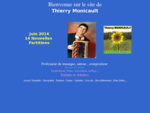 Page d'accueil de Thierry