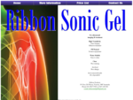 Ribbon Sonic Gel - Ultrasound Home Page