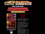 Reportage et réalisation de film vidéo de mariage en dvd sur marseille, option de vidéo mariage, t