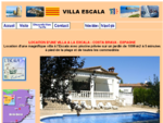 La escala location d'une belle villa, avec piscine privée au calme et a 2 pas de la plage - La Esc