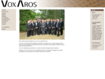 Vox Aros - Forside