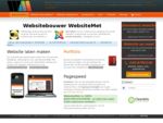 Website laten maken, onderhoud Joomla webdesign portfolio