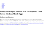 Mobile Web Development Design | Kiosks | Phosphor Essence
