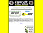 Wheel-Check Australia - Visual wheel-check indicators offering a simple walk around risk management