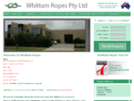 Whittam Ropes 8211; Manufacture of high quality rope and cordage