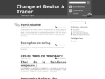 Change et Devise à Trader | Trading en ligne