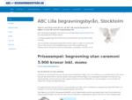 ABC Lilla Begravningsbyrå i Stockholm, vi erbjuder begravningar för lägre priser i Stockholm