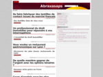 Abraxasaps - Guide sur internet