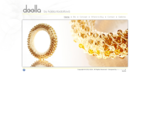 Adela Kodonova using for design of fashion jewellery different kinds of Glass Beads (Pressed, Fire-