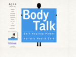 BodyTalkは、心身のバランスを修復し自己治癒力を回復させ自らが治癒するシンプルで効果的なセラピー（心身一体的なヘルスケア）です。