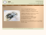 Page d'accueil pour la bijouterie ARA