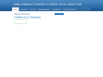 Chat Gratis di Chattare. it la prima community in I