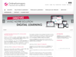 Onlineformapro est le leader de la solution globale e-learning en mode SaaS. Learning Management...