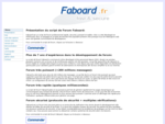 Faboard est un script de forum en php mysql de très bonne qualité. 
Ce script de forum est rapi...