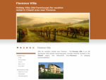 Florence Villa Holiday Villa Old-Farmhouse for vacation rental in Chianti area near Florence