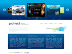 Strona firmy Provect - projektowanie stron internetowych, systemy informatyczne na zamówienie