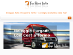 Top Rent Italia noleggio auto, furgoni, minibus a Torino