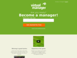 Virtual Manager is an online manager game where you take the role of a football (soccer) club manage