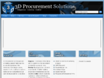 3D Procurement Solutions - Procurement | Strategic Sourcing | Category Management | e-Procurement