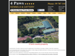 4 Paws Boarding Kennels - Home