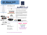 All About Audio Visual Home Page