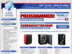 ABC Tresore - liefert Ihren Tresor & vertreibt Safes und Wertschutzschränke