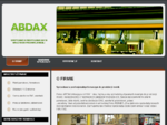ABDAX - używane centrum obróbcze cnc - pilarki panelowe - okleiniarki