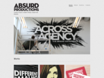 Works | Absurd Productions - Creative Projects | Graphic Design | Large-Scale Artworks
