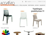 Accanto - baldai ir interjero detalės