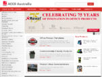 ACCO Australia - office products, office supplies and stationery