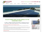 Accord Electrical | Sunshine Coast Electrical Installation Repairs, Solar Sales ...