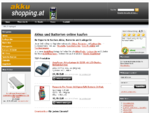 Akkus, Batterie & Ladegeräte online kaufen - AkkuShopping.at