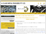 Electroplating and Metal Finishing Services - A Class Metal Finishers Pty Ltd