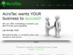 Acrotec It network services and support one stop shop
