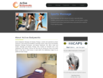 Active Bodyworks - Swedish, remedial, sports and injuries massage, beauty and facial treatments H