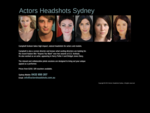 Actors Headshots Sydney - Best professional casting photos | photographer | portraits | corporate