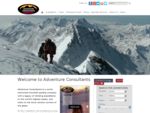 Adventure Consultants, expedition climbing guiding company from New Zealand. High altitude, polar