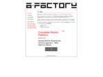 AFactory. Design Studio -- Tvorba webových stránek, redesign stránek, registrace do vyhledávačů,