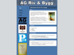 AG Riv Bygg - Start