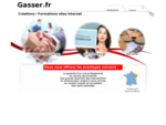 Gasser Webmaster Création de site web en Alsace site vitrine Gasser. fr
