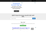 AJAX Asynchronous JavaScript and XML