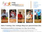 Ernährungsberatung, Sporttherapie, Leistungsdiagnostik, Training | Mag. Harald Weiss | Bezirk Neusie