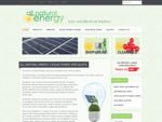 Home - All Natural Energy | Solar Power Specialists | Electricians