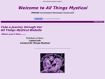 Welcome to All Things Mystical!