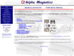 Alpha Magnetics Pty Ltd - Industrial Magnetic Equipment, Magnetic Separation, Tramp Metal Removal,