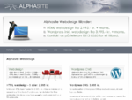 Alphasite webdesign - Kreative webdesign og Wordpress CMS