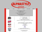 Alphastyle, Lettrage, lettrages impression digitale, Lettering Digital Printing
