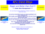 Welcome to Al's Card Shop Western Australia - Trading and Collector Card Specialists