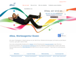Altea Werbeagentur Bozen, Web und Print